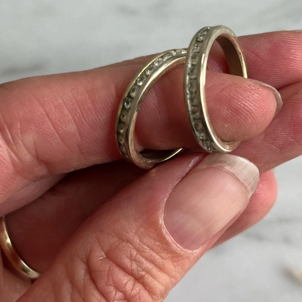 4 rings and ring sets + size adjuster bands - Picture 3 of 12